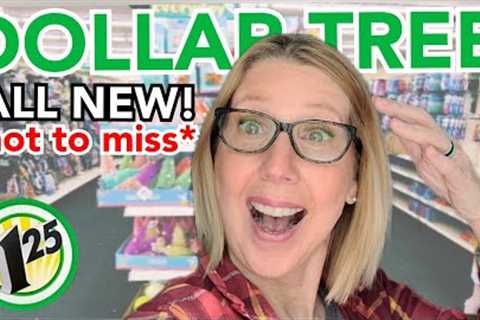 *COME WITH ME *DOLLAR TREE Shopping *BRAND NEW $1.25 FINDS HIT STORES TODAY * You NEED to Haul NOW!