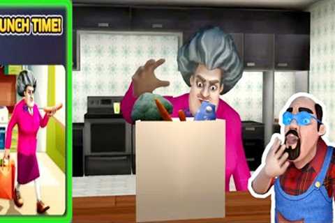 Scary Teacher 3D - New Update New Chapter New Levels | Its Lunch Time | Gameplay (Android,iOS)