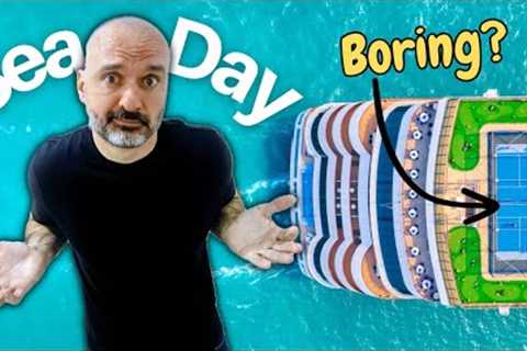 Is a Cruise Ship SEA DAY Boring or Fun? 🤷‍♂️