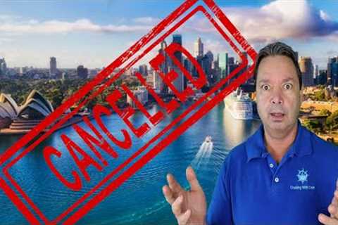 QUARANTINED SHIP CLEARED, CRUISE LINE CANCELS AUSTRALIA SEASON