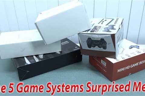 5 Ali-Express Game Consoles That Really Surprised Me In 2022 ! 😲