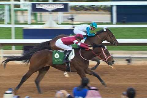How did he get up? FOREVER YOUNG comes from nowhere to win the 2024 Saudi Derby for Japan