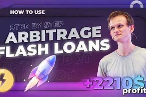Flash Loan ARBITRAGE Bot | +145% | Crypto Arbitrage Trading Bot [ETH/BNB] | Tutorial [2024]