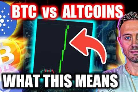 Shocking CRYPTO Prediction: Altcoins Set to Crush BITCOIN This Cycle!