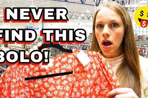 I Can't Believe I Found this Brand...TWICE! Goodwill &amp; Bins Thrift HAUL - Reseller Vlog #31