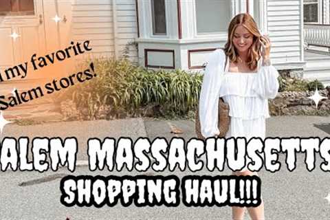 SALEM MASSACHUSETTES SHOPPING HAUL