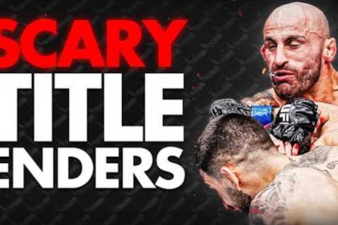 The Most Terrifying Title Fight Finishes in UFC History