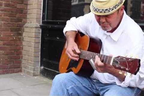Awesome Blues Street Performer
