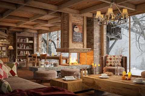 Morning Jazz at Cozy Coffee Shop Ambience ☕ Instrumental Music for Studying, Working and Relaxing