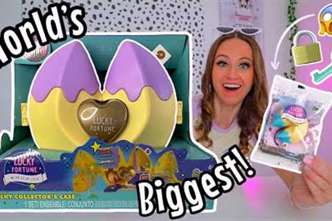 UNBOXING THE WORLDS BIGGEST *FORTUNE COOKIE* MYSTERY TOY!!😱🥠🔮✨ (50+ SURPRISES!!🫢⁉️) | Rhia..