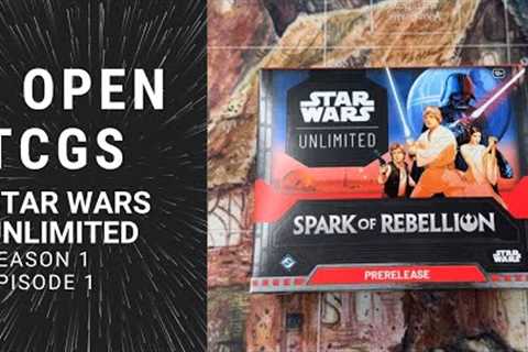 Jump to Hyperspace! | Star Wars Unlimited Prerelease Unboxing | S1 EP01