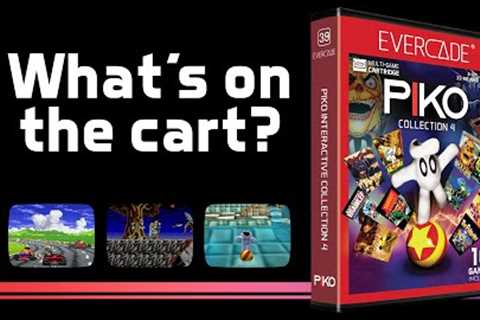 Evercade - What's on the cart? - Piko Interactive Collection 4