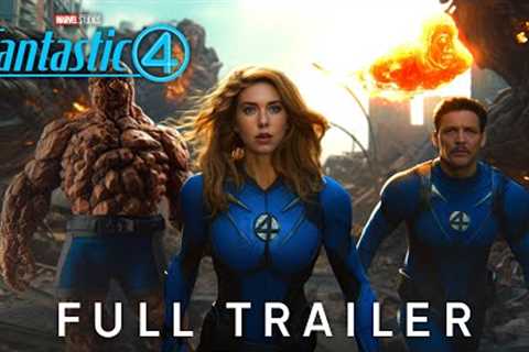Marvel Studios' The Fantastic Four – Full Trailer (2025) Pedro Pascal, Vanessa Kirby