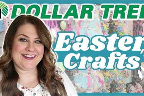 Spring and Easter Crafts YOU Can Make! Dollar Tree Projects for YOUR Home! Cheap But Pretty Decor!