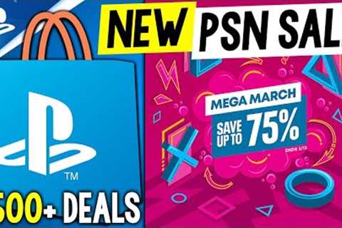 GIGANTIC NEW PSN SALE! PlayStation MEGA MARCH SALE 2600+ Deals (NEW PlayStation Game Deals 2024)