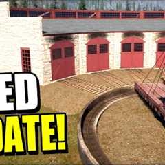 Checking Out the Roundhouse, Knuckle Couplers, and MORE in the NEW Railroads Online Update!