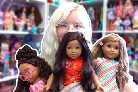 My 18inch DOLL OBSESSION! First American Girl doll unboxing!