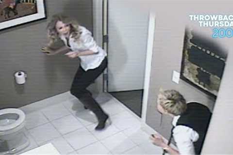 #TBT Ellen Scares Taylor Swift in the Bathroom