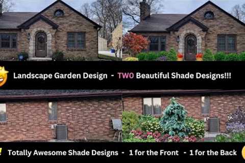 Landscape Garden Ideas-Shade Garden Designs