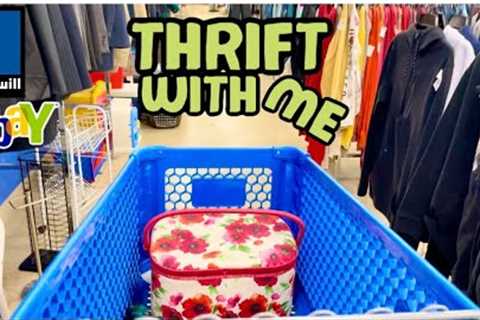 THRIFT with ME Goodwill ~ FRESH CARTS EVERYWHERE!  Sourcing Thrifting to RESELL ON eBay PROFIT