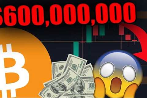 THIS WHALE JUST DUMPED $600,000,000 BITCOIN! Should we start worrying?