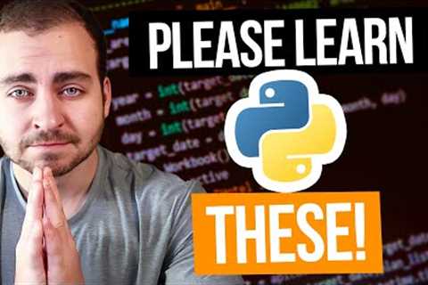 Python 101: Learn the 5 Must-Know Concepts