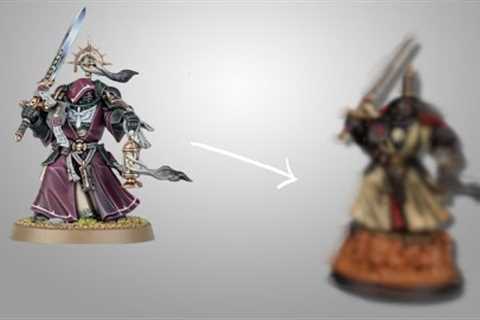 Converting the New Dark Angels Inner Circle companions to BLACK TEMPLARS!!