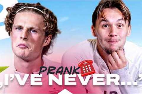 PRANK CALLING Football Players!