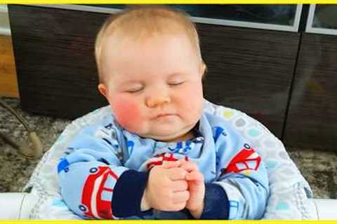 Top Funny Videos Of Cute Babies Falling Asleep || Peachy Vines