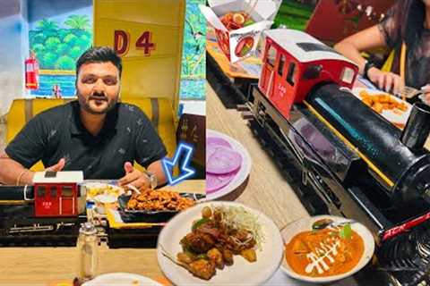 Train Serving Food in Platform 65 Restaurant 😨 || Vizag famous beach &amp; Restaurant