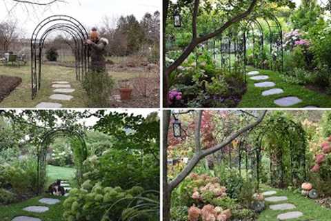 Designing a New Garden from Start to Finish // Hydrangea Garden Tour Through the Seasons