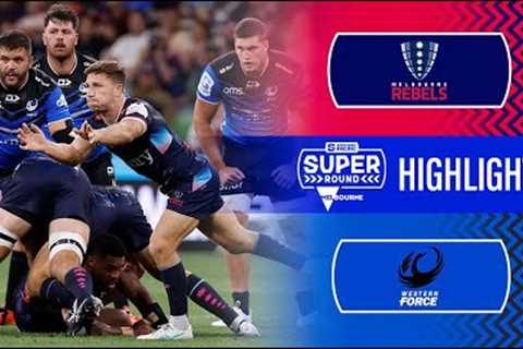 Super Rugby Pacific 2024 | Rebels v Force | Round 2 Highlights