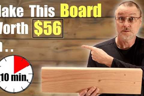 Woodworking Project to Sell for a BIG profit! #woodworking