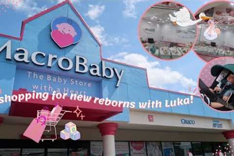 Going to Macro Baby With Luka *A STORE THAT SELLS REBORNS*