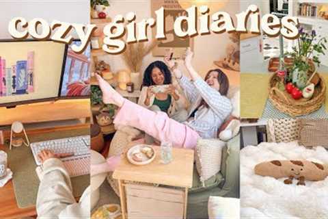 Cozy Girl Diaries - friends &amp; family visits, errands, cozy downtime &amp; chats