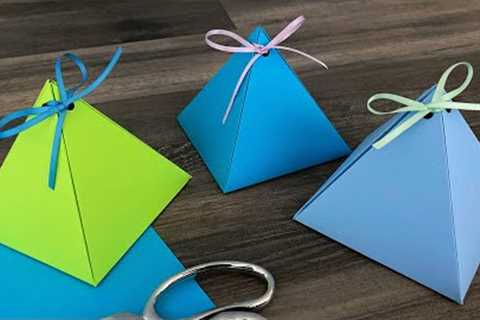 Pyramid Gift Box | Paper Craft Ideas
