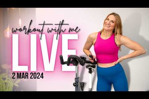LIVE Indoor Cycling Workout! | 45-minute Cycling Class + Encore