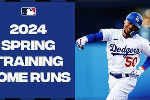 Suns out, Runs out. Notable Home Runs from #SpringTraining (Mookie Betts, Ohtani, Soto, and more)