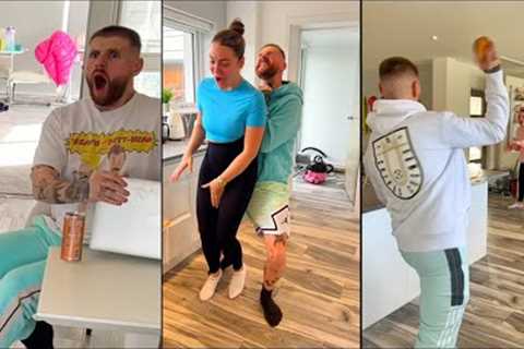 Football boots toe stump, doughnut throwing and the slap of doom 😂 (PRANK)
