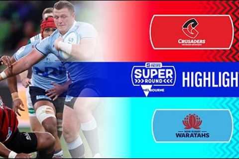 Super Rugby Pacific 2024 | Crusaders v Waratahs | Round 2 Highlights