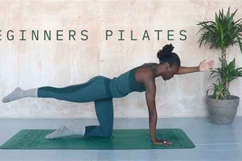 20 MIN FULL BODY PILATES WORKOUT FOR BEGINNERS -  AT HOME PILATES
