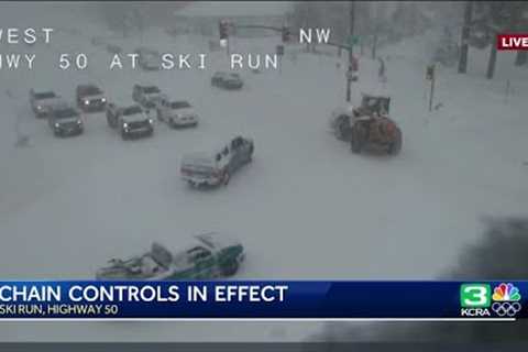 Northern California Storm: Updates on Sierra snow, heavy rain in the Valley on  Saturday