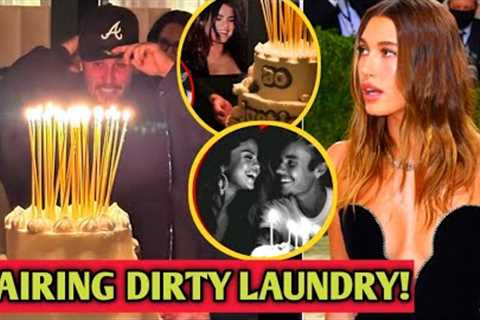 OMG; The DRAMA that tune out at Justin Bieber's birthday party... Selena and Hailey CLASH??