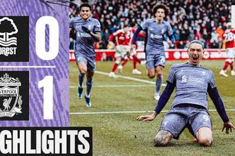 Late Darwin Nunez Winner 90+9! Nottingham Forest 0-1 Liverpool | Highlights