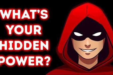 What's Your Hidden Power? A True Simple Personality Test