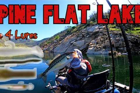 Pine Flat Lake -The 4 lures that caught fish-