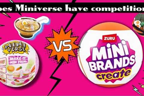 New Mini Brands Create Master Chef Unboxing!!!!