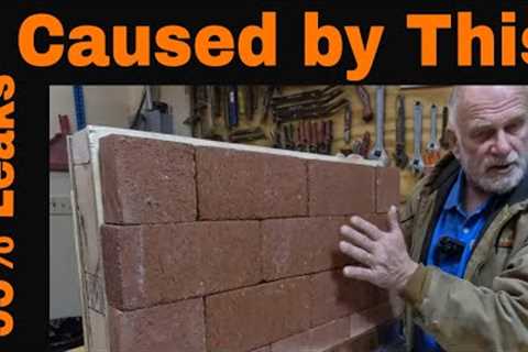 95% of Roof Leaks caused by Flashing and Roofing Edges - DIY Easy Repair Liquid Flashing 5 min