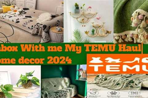 Save money vlog|Unbox with me my temu haul| Affordable Home decor |Sofa cover |Shopping hacks.
