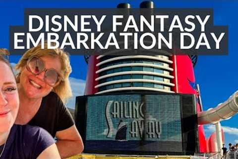 EMBARKATION DAY | Disney Fantasy | Pixar Day at Sea | January 2024